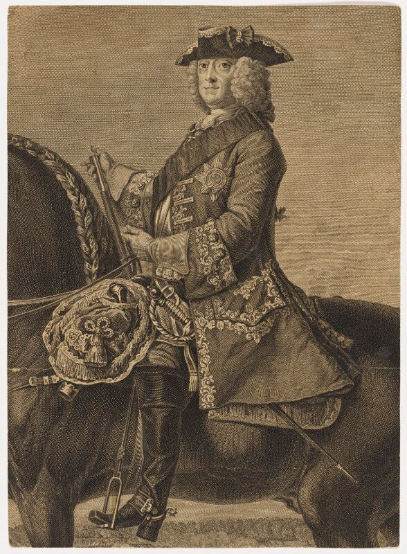 King george ii npg d10762