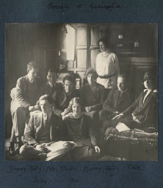 'society at garsington' npg ax141019
