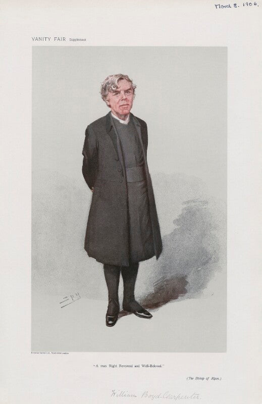 William boyd carpenter ('men of the day. no. 1005. "a man right reverend and well beloved."') npg d45317