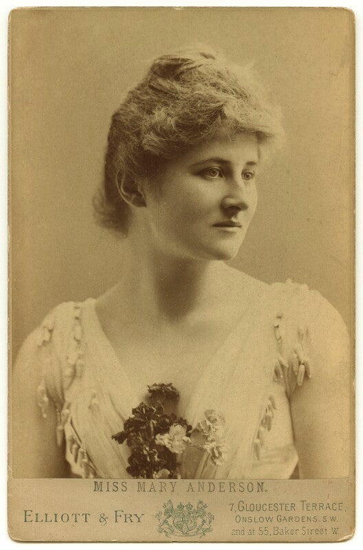 Mary anderson (mrs de navarro) npg x77