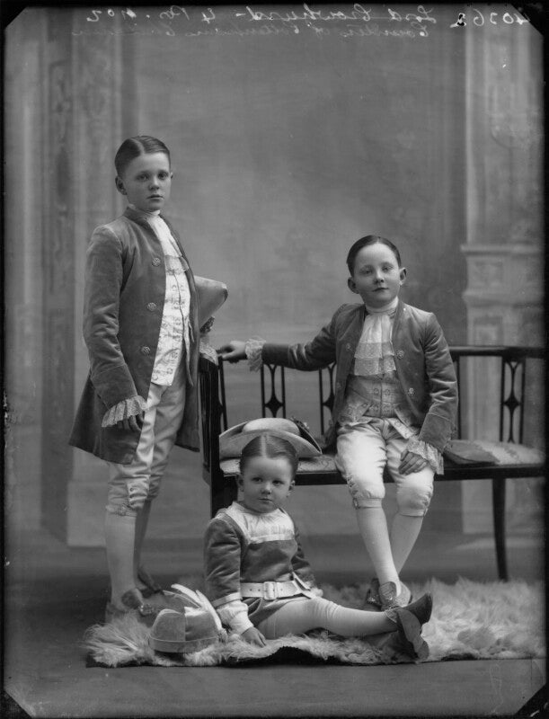 Kenelm charles edward pepys with his brothers john and mark. npg x33668