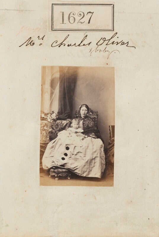 Mrs charles oliver and child npg ax51021