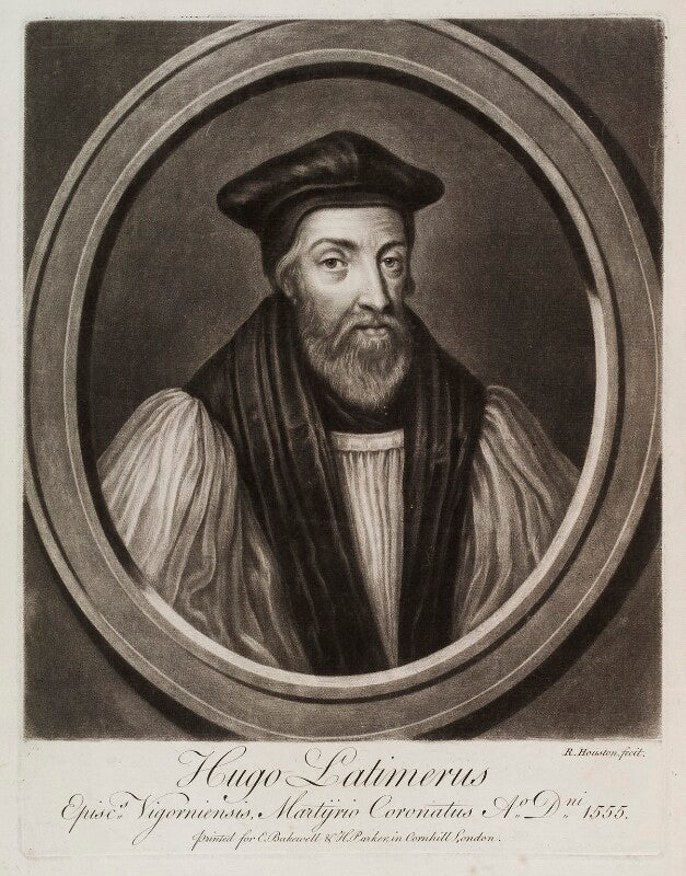 Hugh latimer npg d20126
