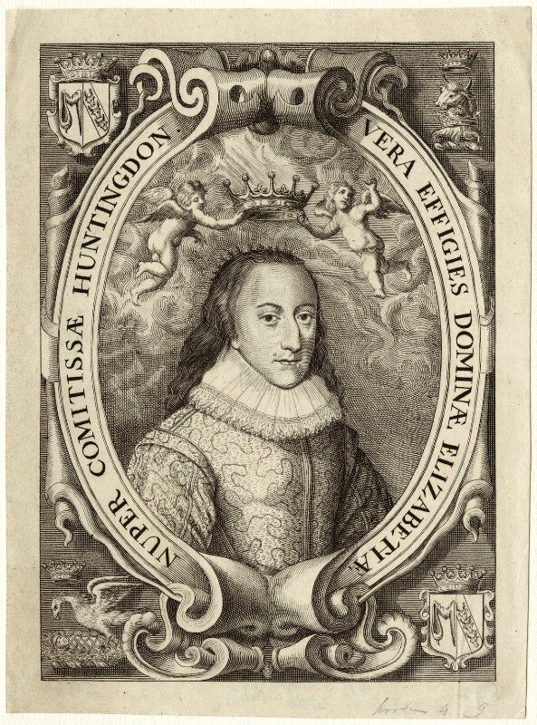 Elizabeth hastings (née stanley), countess of huntingdon npg d34396