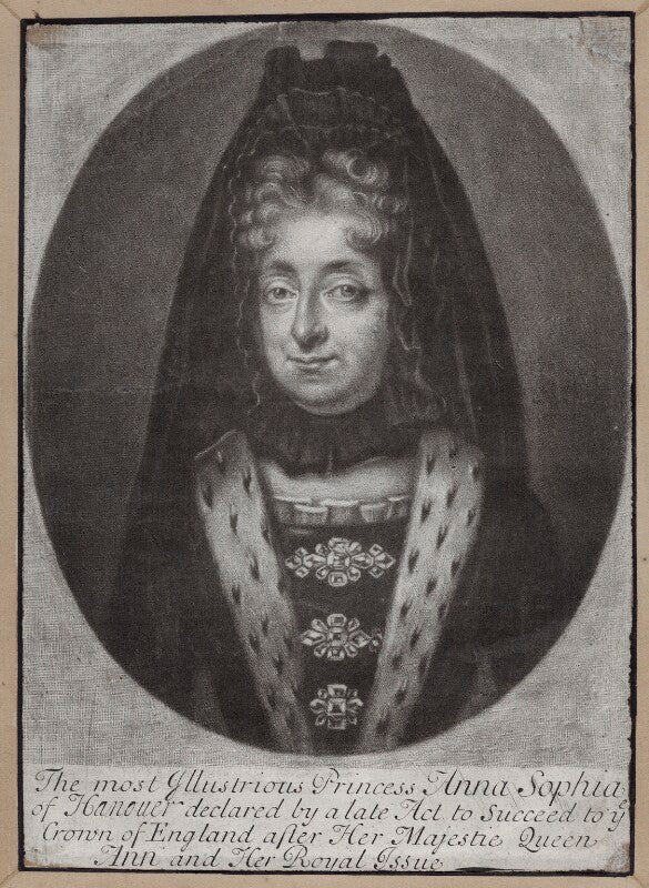 Princess sophia, electress of hanover npg d31374