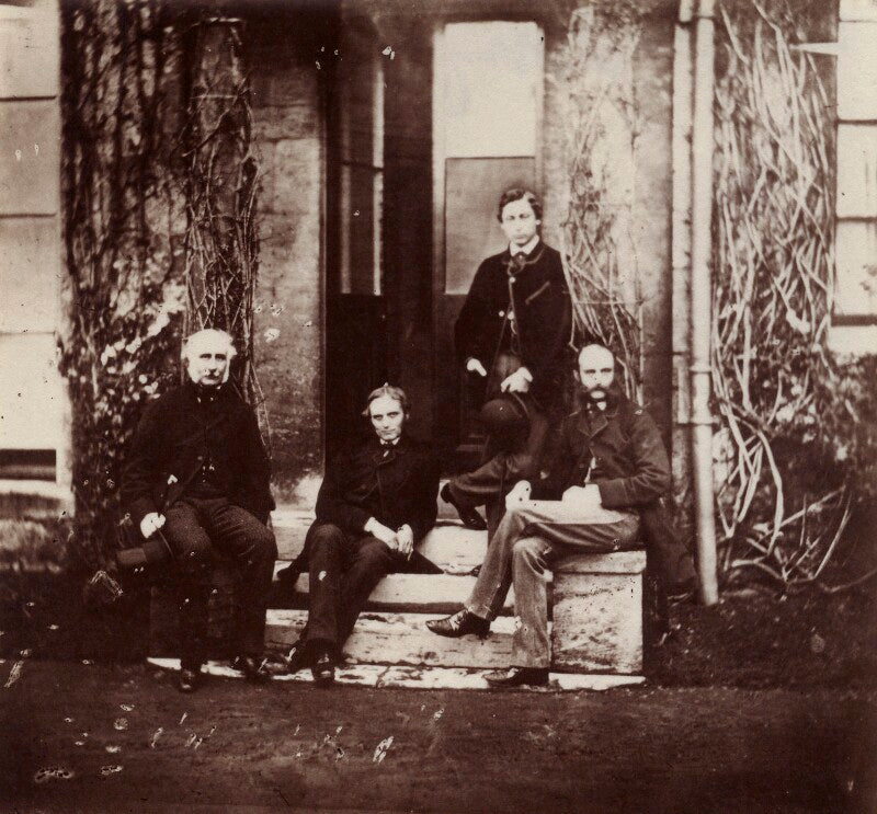 Hon. robert bruce; herbert william fisher; king edward vii; frederick charles keppel npg x134652