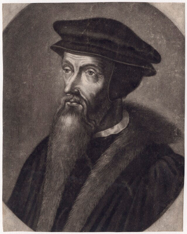 Unknown man, formerly known as john knox npg d3443