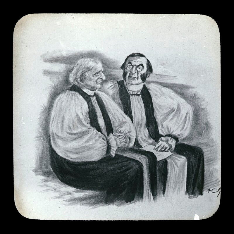 Edward white benson; frederick temple npg d41946