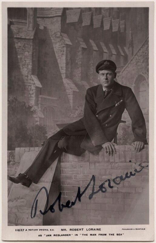 Robert bilcliffe loraine as jam redlander in 'the man from the sea' npg x20143