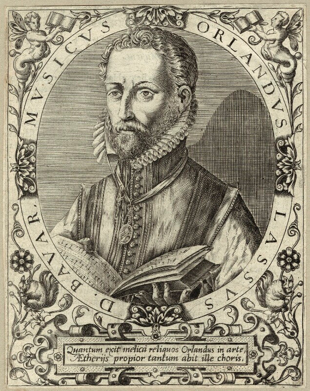Orlande de lassus (orlandus lassus, orlando di lasso, roland de lassus) npg d25676