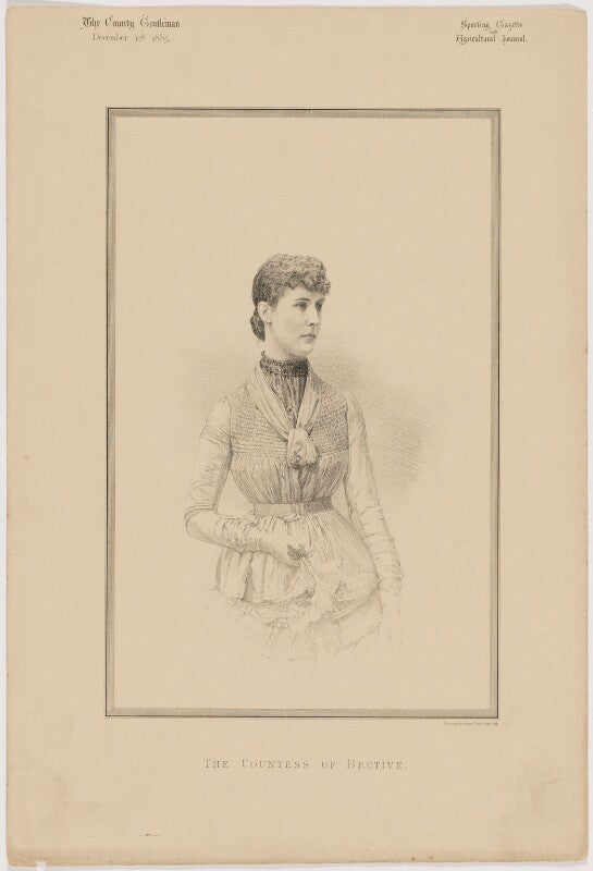 Alice maria (née hill), countess of bective npg d46161
