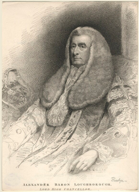 Alexander wedderburn, 1st earl of rosslyn (lord loughborough) when lord loughborough npg d5841