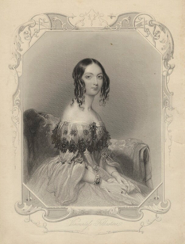 Mary augusta frederica pleydell bouverie (née grimston), countess of radnor when viscountess folkestone npg d23309