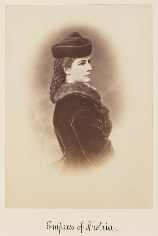 Elisabeth, empress of austria npg ax27728