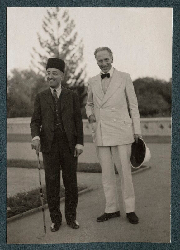 Sir mirza muhammad ismail; philip edward morrell npg ax143745