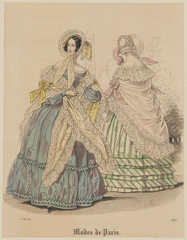 'modes de paris', 25 may 1839 npg d47798