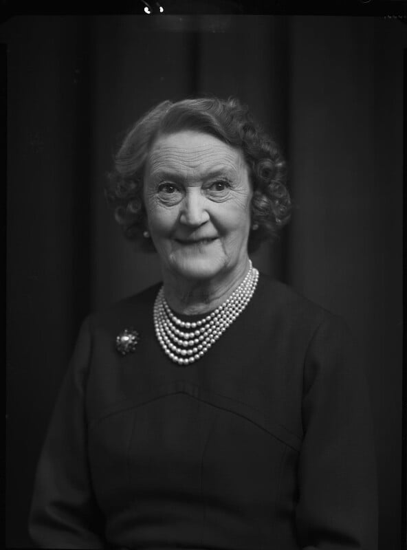 Myra alice (née newton), lady fox npg x173858