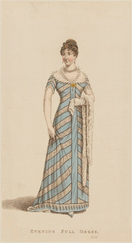'evening full dress', december 1811 npg d47550