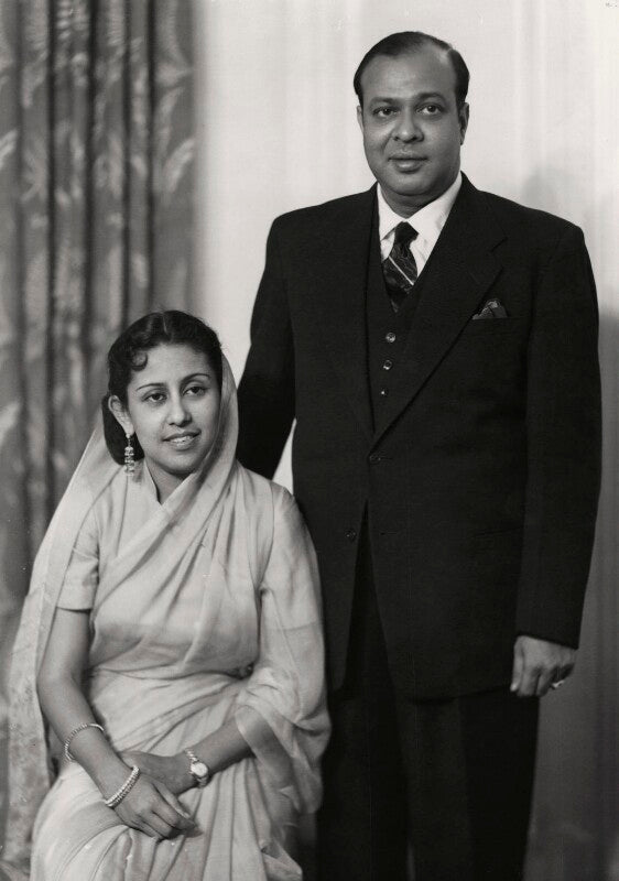 Mohammed ali with his wife npg x86145