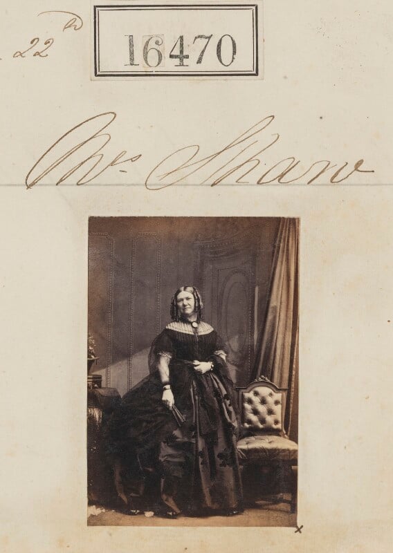 Mrs shaw npg ax64382