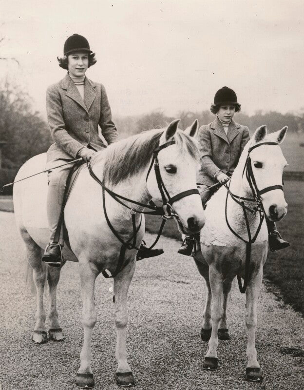 Queen elizabeth ii; princess margaret npg x198464