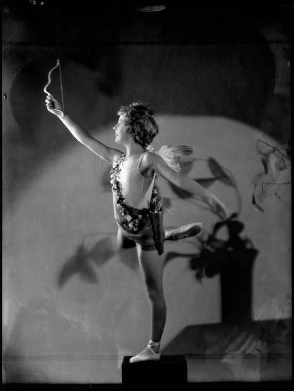 Helen ('bunty') kelley (later bernstein) as cupid in 'queen of hearts' npg x153494