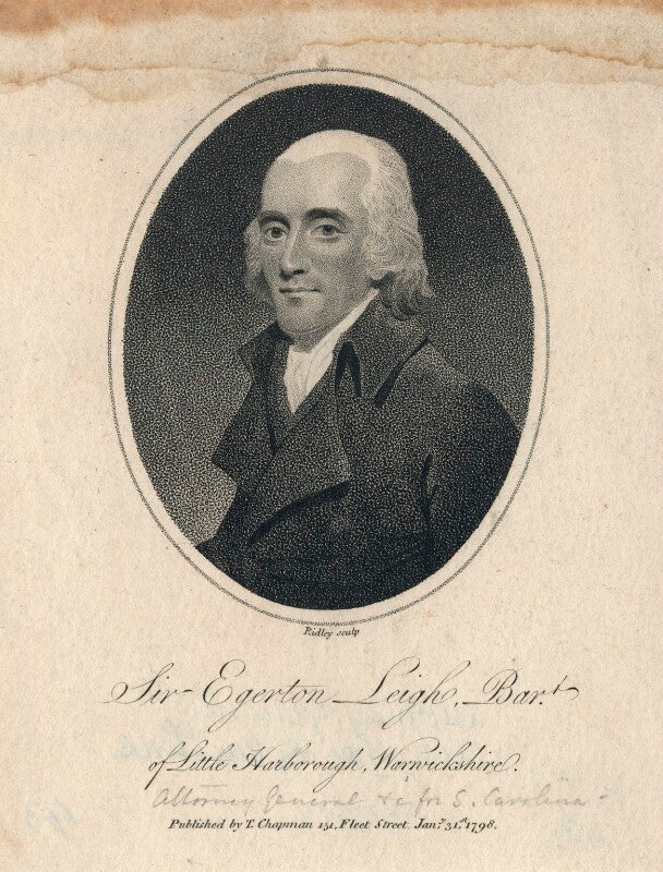 Sir egerton leigh, 2nd bt npg d5054