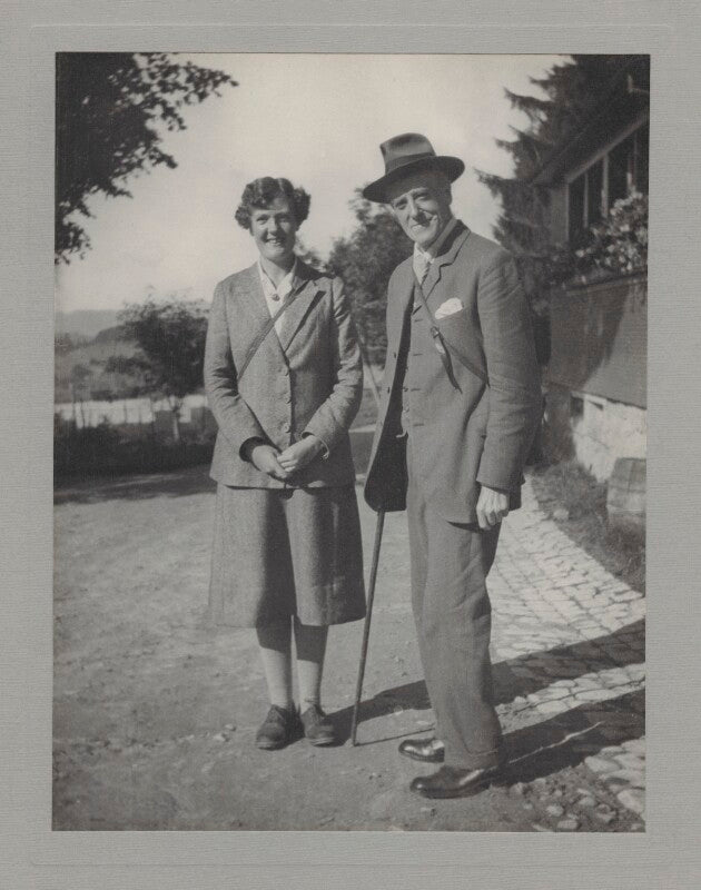 Helga sharpe hacker (née pearson); karl pearson npg x21748