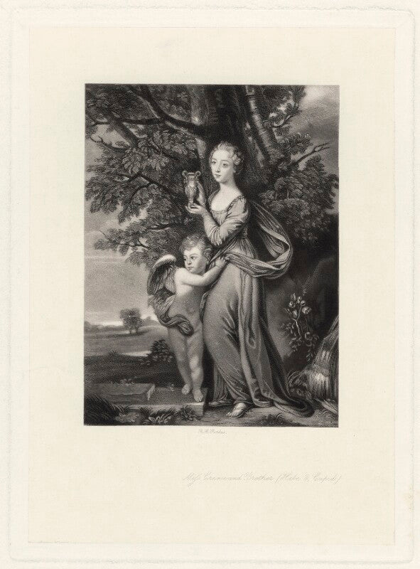Frances anne crewe (née greville), lady crewe; possibly william fulke greville npg d34249