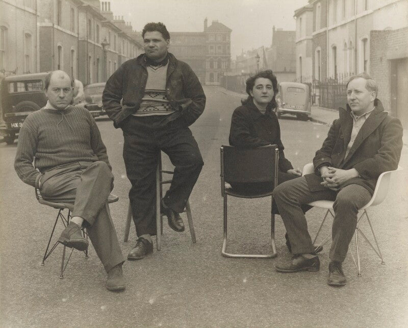 Four artists included in the exhibition 'this is tomorrow' npg p1090