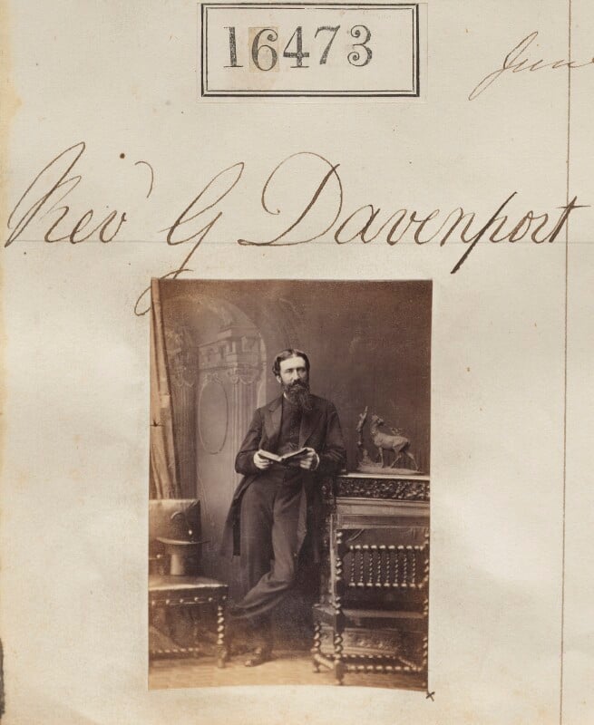 Reverend g. davenport npg ax64385