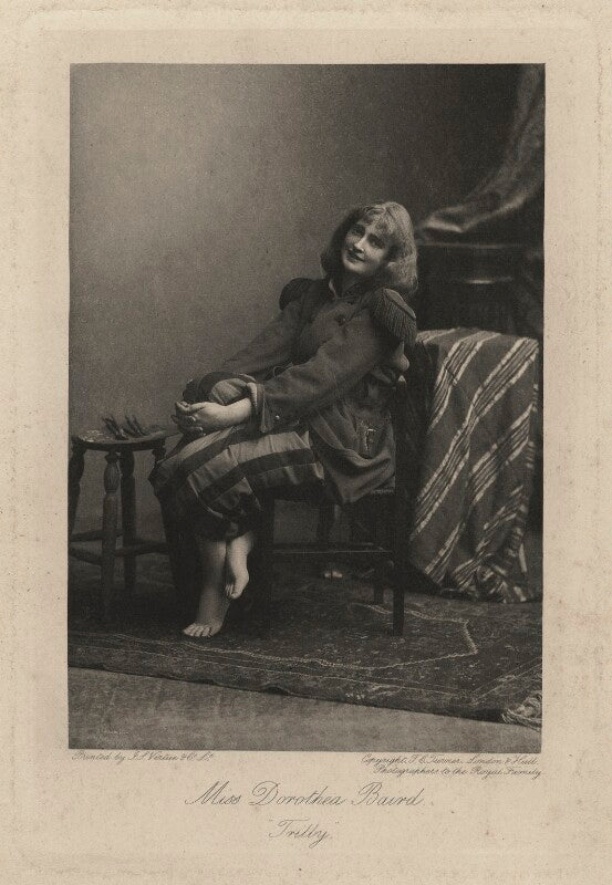 Dorothea baird (mrs h.b. irving) as trilby npg x6403