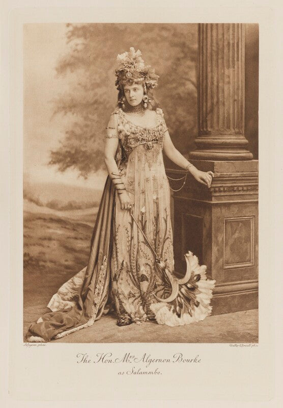 Guendoline irene emily bourke (née sloane stanley) as salammbô npg ax41137