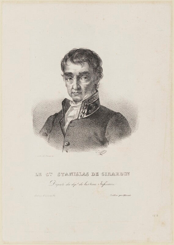 Cécile stanislas xavier louis, comte de girardin npg d15400