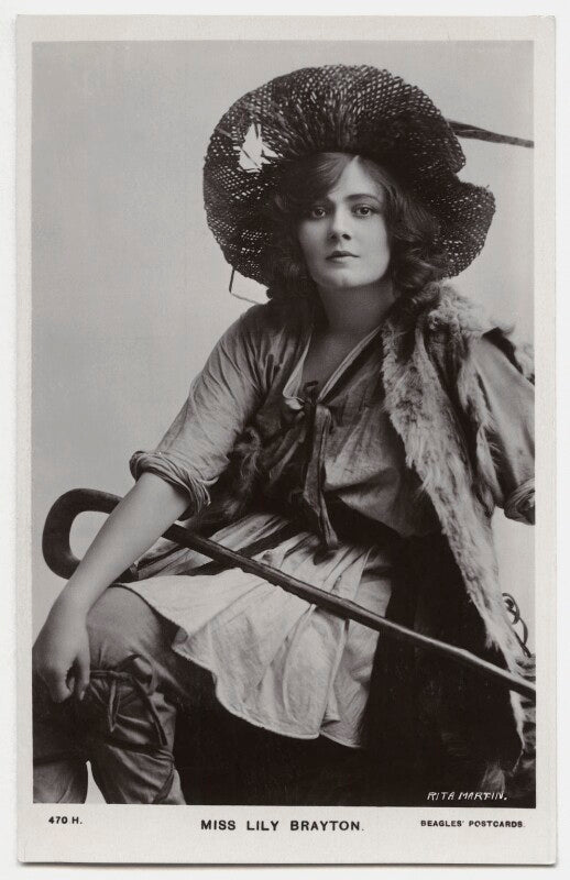 Lily brayton as rosalind in 'as you like it' npg x131468