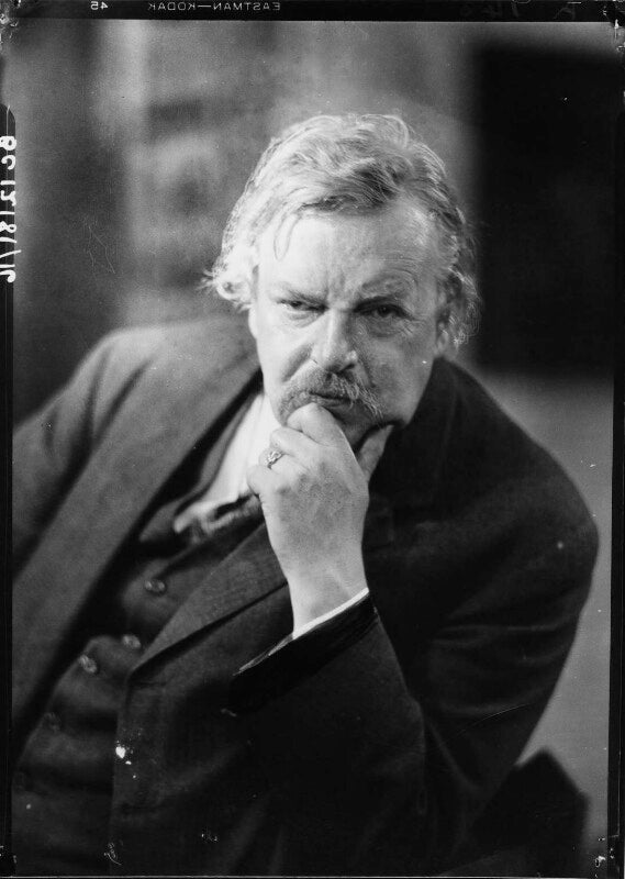 G.k. chesterton npg x10761