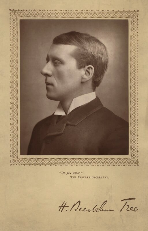 Sir herbert beerbohm tree npg x26935