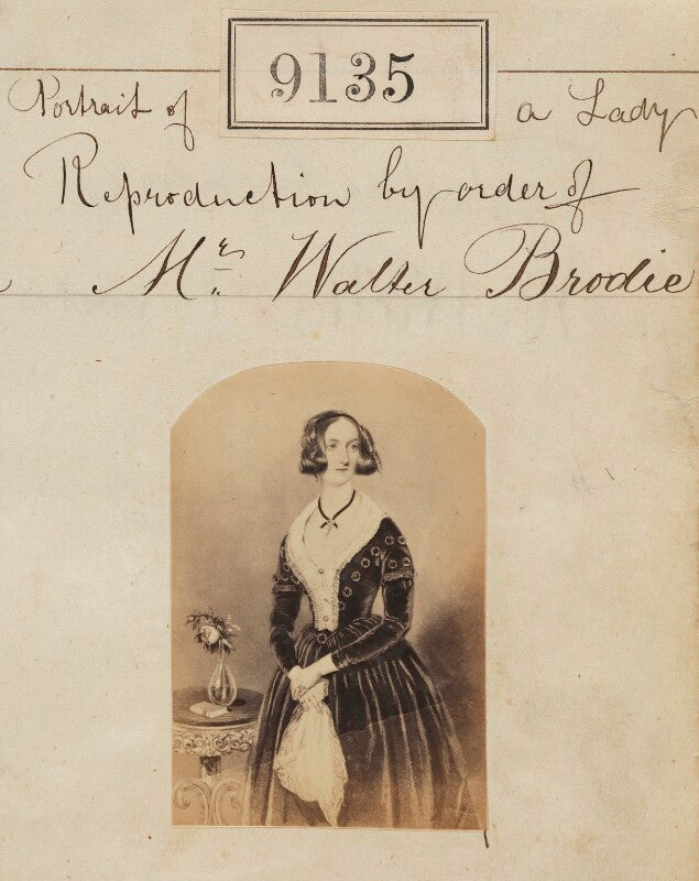 Unknown woman ('reproduction by order of mr walter brodie') npg ax58957