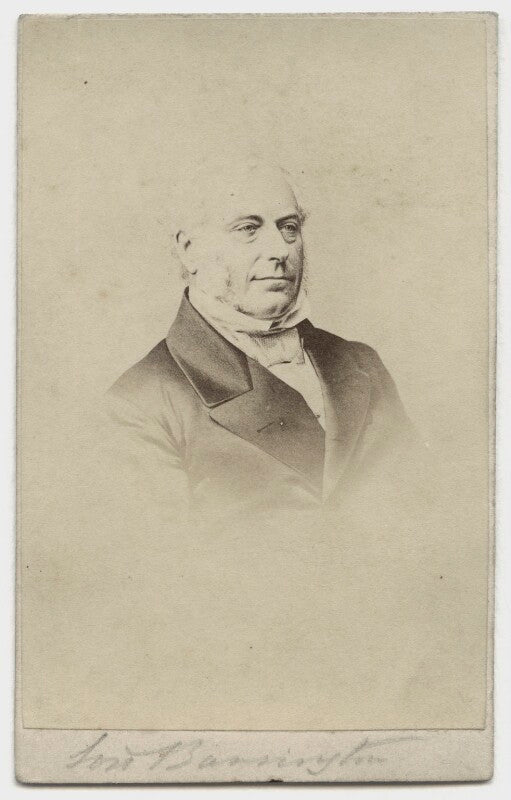 William keppel barrington, 6th viscount barrington npg x1557