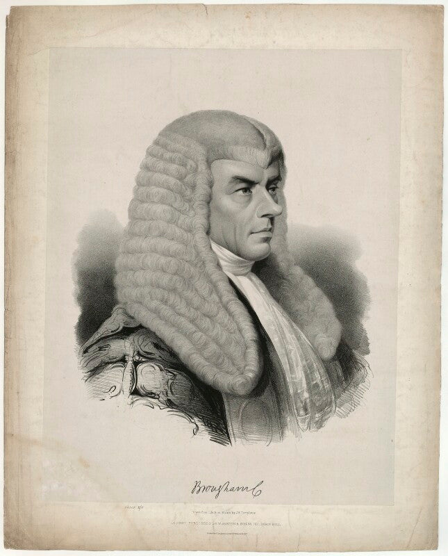 Henry brougham, 1st baron brougham and vaux npg d32204