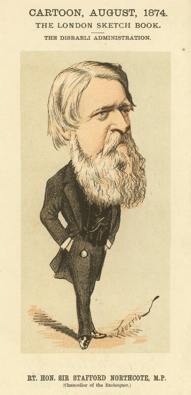 Sir stafford henry northcote, 1st earl of iddesleigh npg d23042