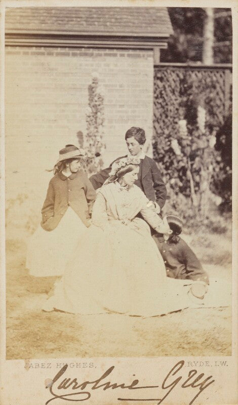 Victoria alexandrina elizabeth (née grey) as a girl with her family npg ax68093