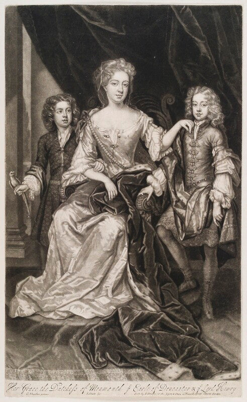 James scott, earl of dalkeith; anna scott, duchess of monmouth and duchess of buccleuch; henry scott, 1st earl of deloraine npg d11552