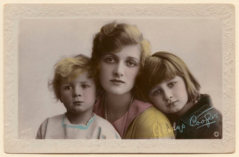 John rodney buckmaster; dame gladys cooper; joan morley (née buckmaster) npg x200166