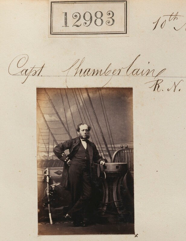 Captain chamberlain r.n. npg ax62624