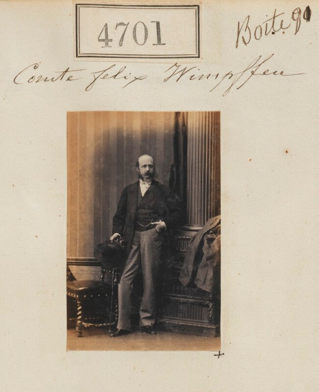 Count felix wimpffen npg ax54713