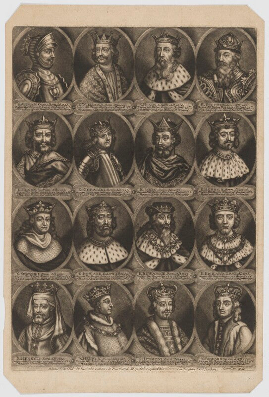 The sovereigns of england, part 1 npg d34141