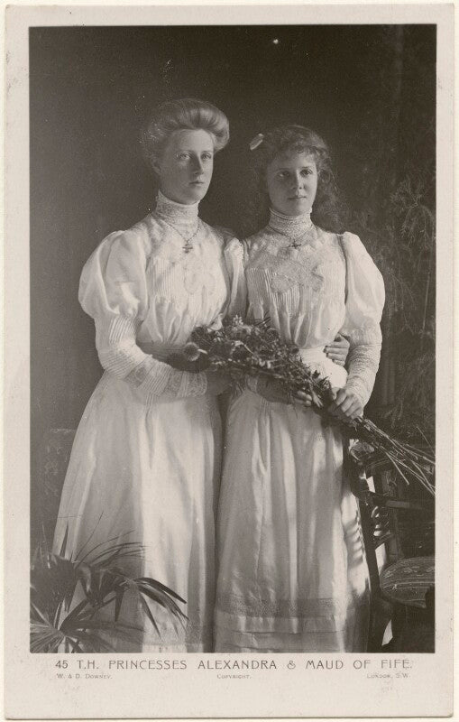 Princess alexandra, princess arthur of connaught; princess maud, countess of southesk npg x196438