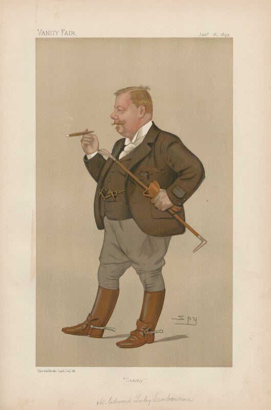 Linley sambourne ('men of the day. no. 528.') npg d44577