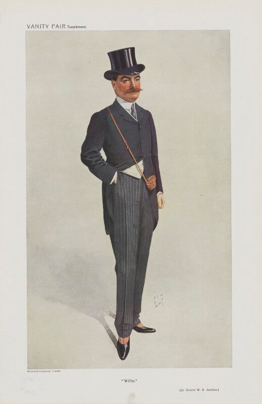 Sir robert william buchanan jardine, 2nd bt('men of the day. no. 1195. "willie."') npg d45514